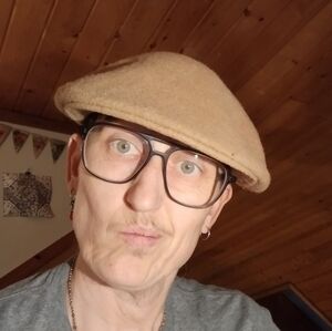 Vintage Wool Paper Boy Cap